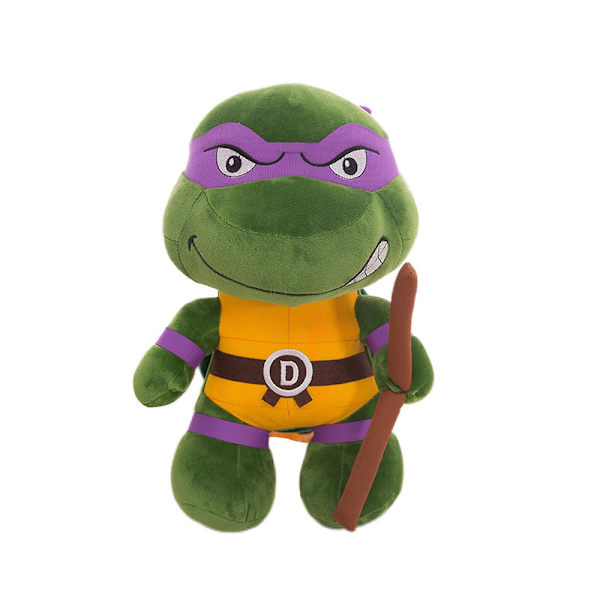 Teenage Mutant Ninja Turtles Plysch Tmnt Leonardo Plushie Söta Sköldpadds Plushies Dockor För Barn[HhkK] Purple 25cm