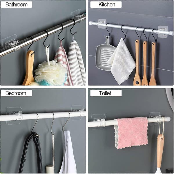 Självbindande trädgårdsstöd för datorer (10-pack) - 100 cm längd [HK]