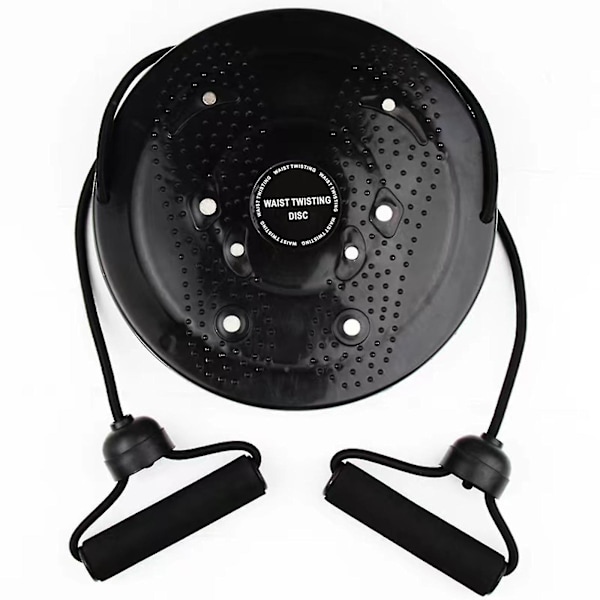 Waistwhisper - Taljeformende Talje Twist Disc, Waist Whisper Træningsmaskine til Hjemmet, 50% Tilbud[HK] Black