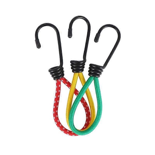Elastisk rep spänne för utomhuscampingtält 15cm fast bindningsrem elastisk repkrok camping baldakin tillbehör dragsko[HK]
