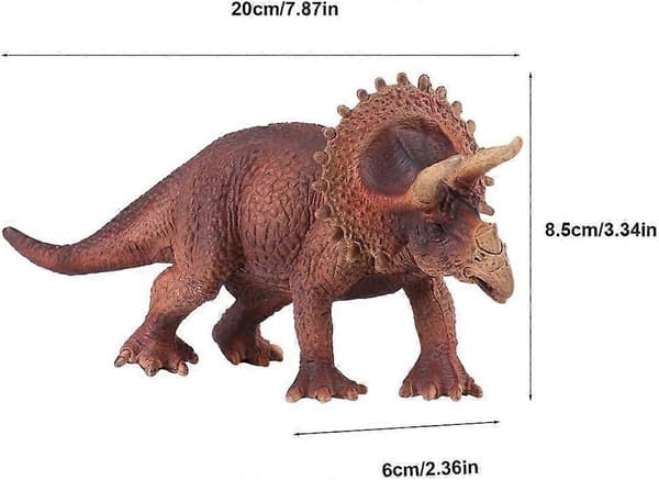 Solid Simulation Jurassic Ré Plastik, Dinosaur Figurer Model Dyr Legetøj Gave Samling Sjov Børn Læring Educati[HK]