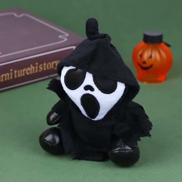 IC 17CM Pehmolelu Ghostface Sarjakuva Peli Musta Ghostface Pehmolelu P[HK]