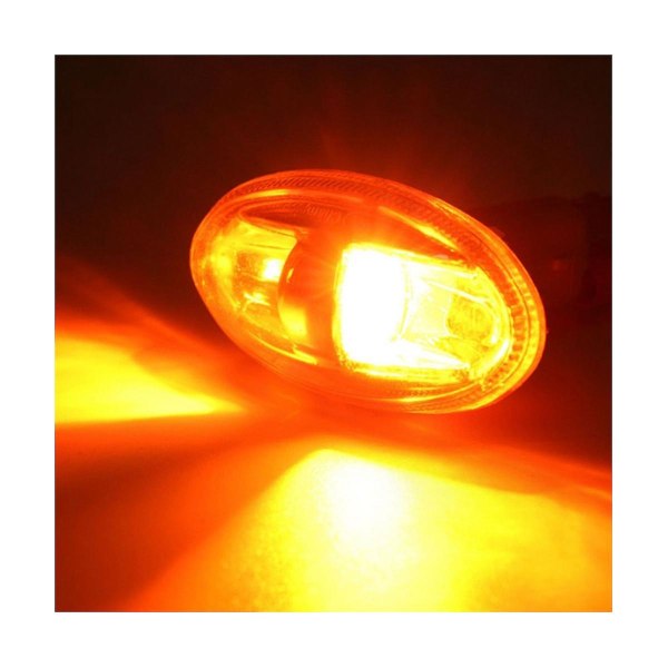 1 par 12v sideblinklys Repeater lyslampe For 108 107 206 1007 407 Partner 6325g3 6325g4([HK])