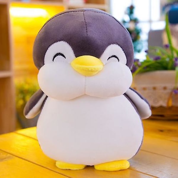 Sød Miniso Penguin Plys Dukke Pude Dyre Dukke Plys Legetøj 30 cm[HK]