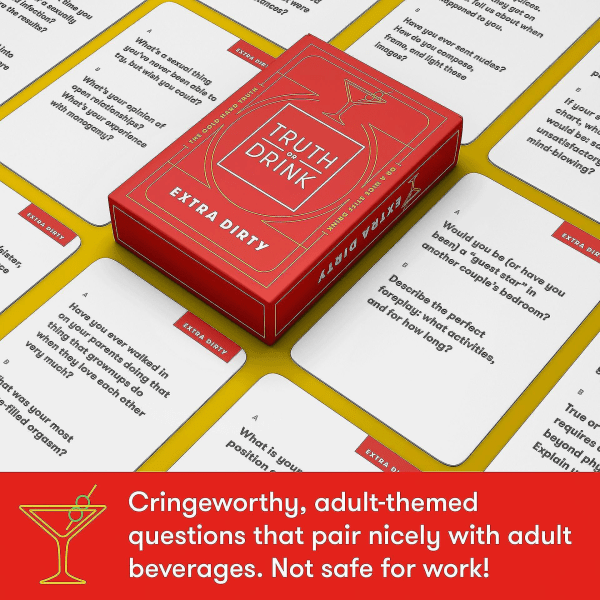 Sandhed eller drik Adult Casual Party Game Card