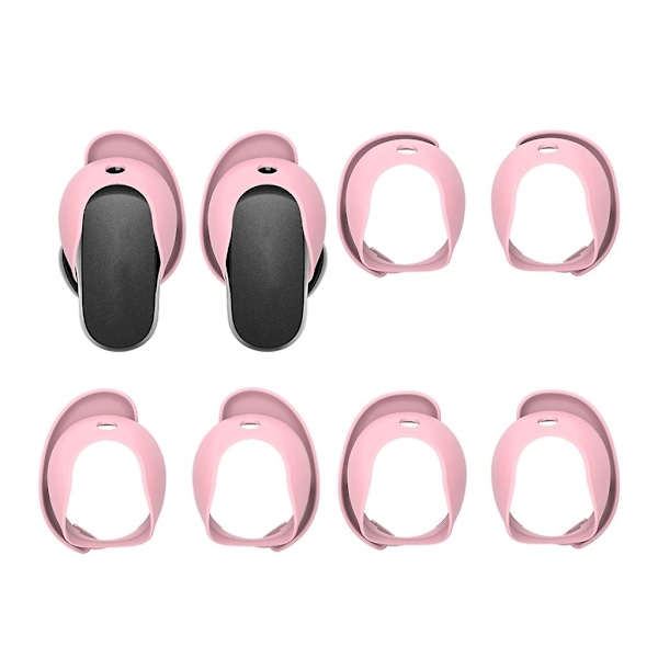 Ørepropper for Quiet Comfort Earbuds II/Ultra Hodetelefon Silikon Støvtett Deksel[HK] Beiges