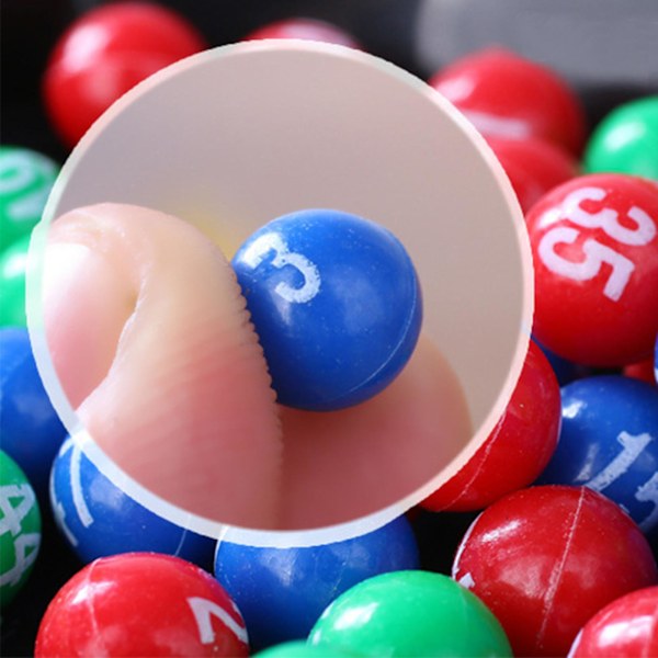 Sähköinen Arpajaiset Bingo Kone Loto Onnenumeroille 2 AA Paristolla    [HK]
