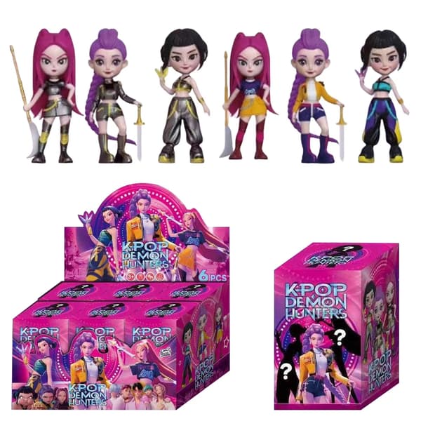 Vinyl samlefigur - Devil Hunter 2025-serien (1/6 skala) Blind Box[HK] Random 6 pcs