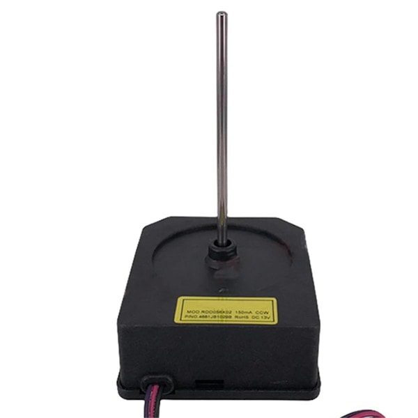 4681JB1029B Kylskåpskondensor/Förångarfläktmotor Kompatibel för LG Kylskåp, Ersätter 468[HK] Black