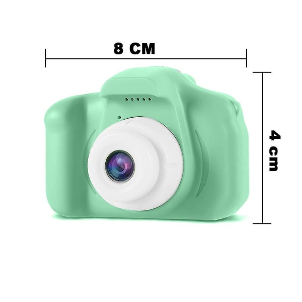 Barnkamera Barn Digitalkameror Videokamera Toddler[HK] Green