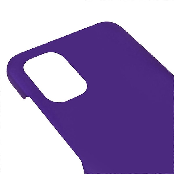 Skyddsfodral med gummerad, glansig yta för Nokia G21/G11, lätt, slimmat, hårt PC-mobilskal [HK] Purple