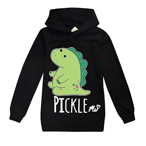 Moriah Eustace Elizabeth Hoodie för barn, unisex huvtröjor för 9-14 år, Pickle Me långärmad pullovertröja för pojkar och flickor[HK] Black 13-14 Years