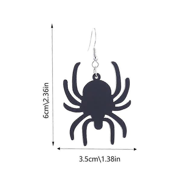 Halloween øreringe Drop Dangle Halloween øreringe til kvinder Halloween tema Drop Dangle øreringe sæt til døtre piger [HK] Khaki