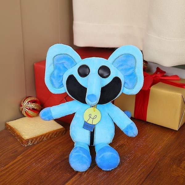 Smilende Critters Dyreserie Dukke Plysjleker Barn Gave[HK] Blue