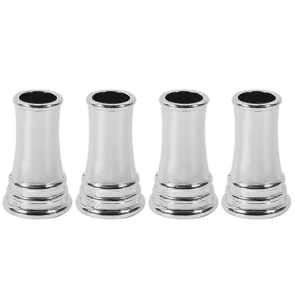 Skrivbords Pennhållare Koppar Pennställ för Förvaring Silver 4-pack[HK]
