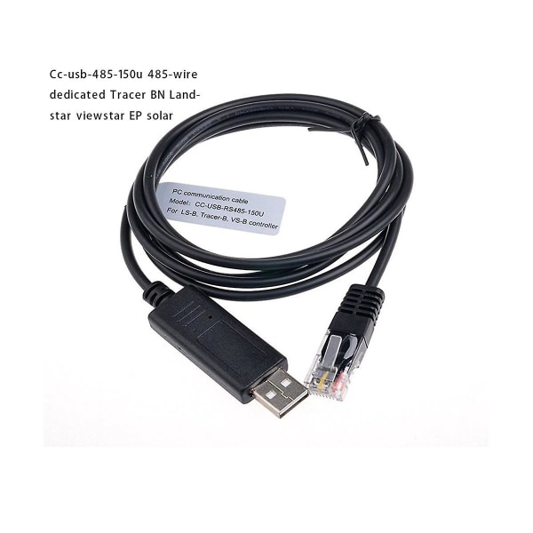 Solar Controller Pc Communication Cable Cc-usb-rs485-150u Usb To Pc Rs485 For Ep Solar Charge Contr([HK])