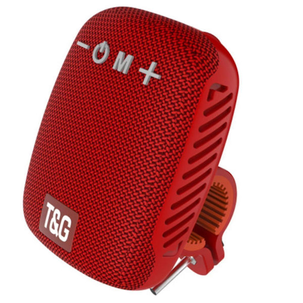 Bærbar Bluetooth-kompatibel Styrhøjttaler Vandtæt Trådløs Cykelhøjttaler [HK] Red