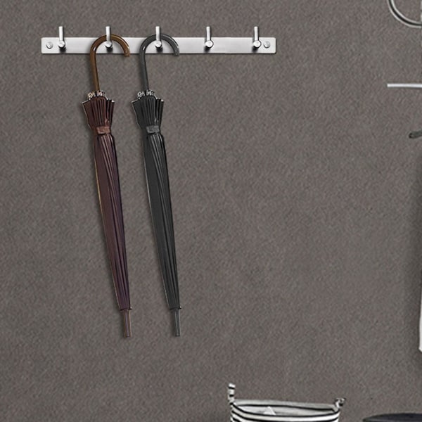Monihaarakkainen Oviripustin Kylpyhuoneen Pyyhkeidenpidikkeet Takkiripustin Hattukoukut [HkkK] Three hooks