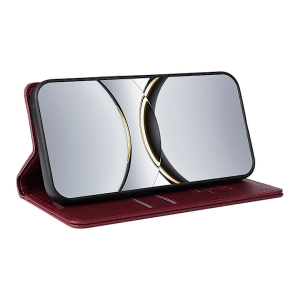 Plånboksfodral för Oppo Find X8 Pro 5G YIKATU YK-001 PU Läder Telefonskal med Ställ - Grön[HK] Wine Red Multicolor