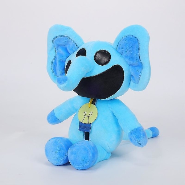 Smilende Critters Dyreserie Dukke Plys Legetøj Børn Gave[HK] Blue