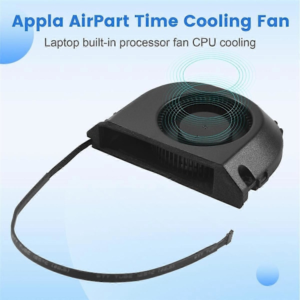 Kylfläkt för AirPort Time Capsule A1521 A1470 ME177 ME918 Kylare MG60121V1-C01U-S9A DC12V[HK] black