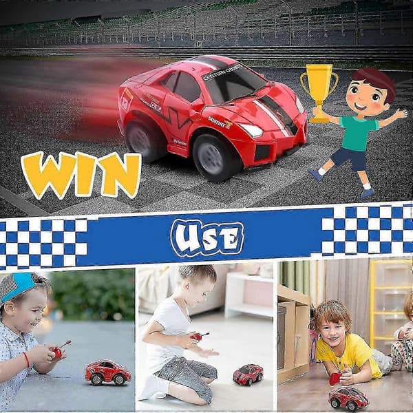 Leker for 2-5 år gamle gutter, Mini fjernkontrollbil, Småbarnsleker alder 2-4, RC-bil for barn, Billeker for gutter 3-5 år, Gaver til 2 3 4 5 år [HK]