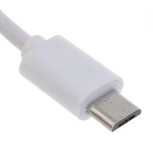 Micro USB OTG-kabel Micro USB 2.0 B Han til Micro USB B Han Tilslutningsforlængerkabel OTG-aktiveret[HK] 0.2m