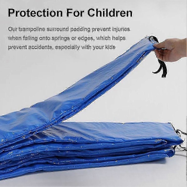 6ft Säkerhetsskydd Fjäderskydd Rund För Barn PVC Trampolin Vaddering Ersättning[HK]
