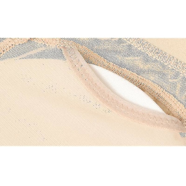 Polstrede numseløfter trusser hofteforstærker shapewear body shaper mavekontrol trusser undertøj[HK] BEIGE M