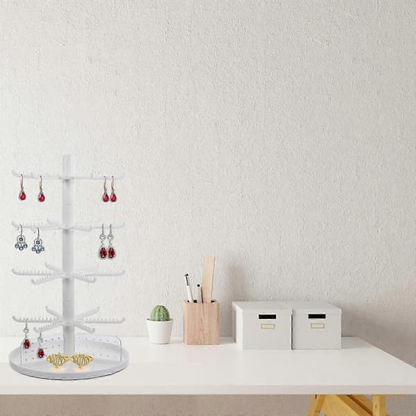 Øreringeholder Organizer Multi-lags Design til Toilettet 12.58X7.47X7.47IN Robust 2 Stk.[HK]