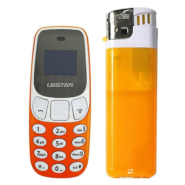 L8STAR BM10 Bluetooth Opkaldsfunktion Mini Bar Telefon 2G GSM 800/850/900/1800 0.66&quot; Skærm med D[HK] Red Multicolor