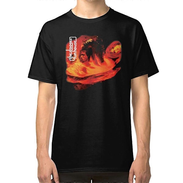 The Stooges Fun House T-shirt, Klistermærke, Maske T-shirt[HK] XL black