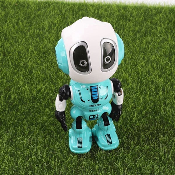 Talende robot til børn, interaktivt legetøj mini robot legetøj talende robot legetøj, Promotion[HK] Blue