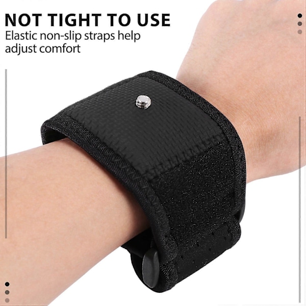 VR Tracker Bälte Tracker Remhållare för Vive VR Tracker Bälte Handrem 2ST[HK] black
