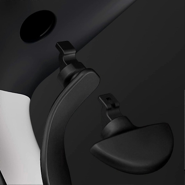 4 kpl Peliohjaimen takasiivekkeet Ammattimaiset korvaavat metalliset takapainikkeet PS5 Edge -ohjaimelle[HK] Black