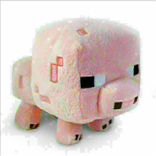 Minecraft plysj barn gave barn utstoppede dyr myke plysj bursdagsleker_y[HK] Baby Pig