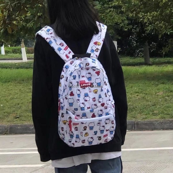 Hellokitty reppu, naaras 2023, uusi yhteinen opiskelijareppu , printed koululaukku Laukut naisille reppu, naiset Sanrio Kawaii[HK]