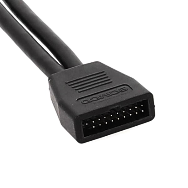 Hovedkort Usb3.0 forlengelseskabel 20-pin forlengelseskabel chassis 19-kabel Usb 3.0 bærbar rett([HK])