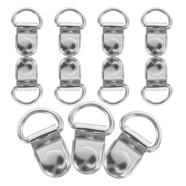Hållbara handväskeknappar för DIY-bruk 30 set silvermaterialtillbehör [HK]