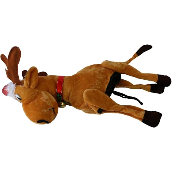 Unisex Joulupukuhattu Pehmeä Joulupuu Hattu Juhlatarvikkeet, Loma Teemainen Uutuus Päällysvaatteet, Pukeutuminen [HK] Christmas Moose