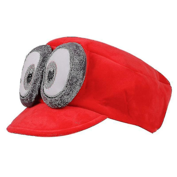 Game Super Odyssey Cappy Hat Voksen Anime Cosplay Super Bros Kasket Blød Legetøjsdukke[HK] Red