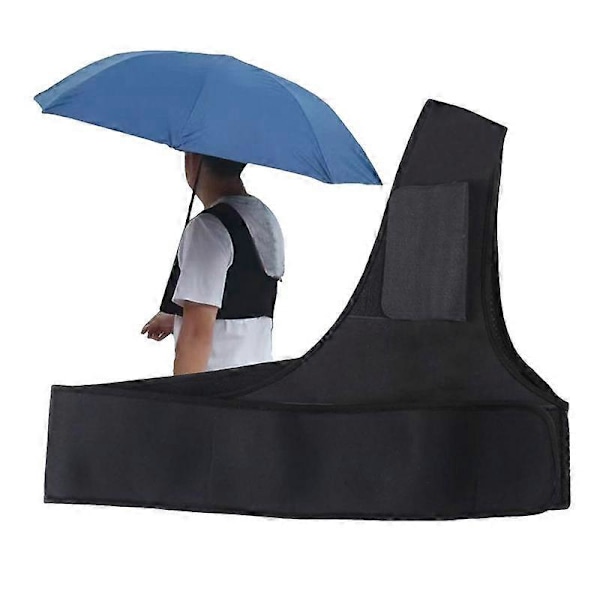 Bærbar paraplyholder - Håndfri sol- og regnparaplystrop til ubesværet brug [HK] 40cm