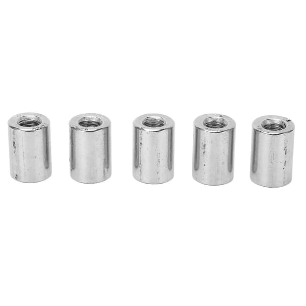 20 stk koblingsmutter rund stangforbindelse 304 rustfritt stål innvendig gjenge M6x1.0 12 L17mm[HK]