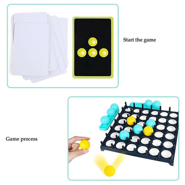 Bounce Off Board Game Family Interactive Home Jumping Ball Games[HK]