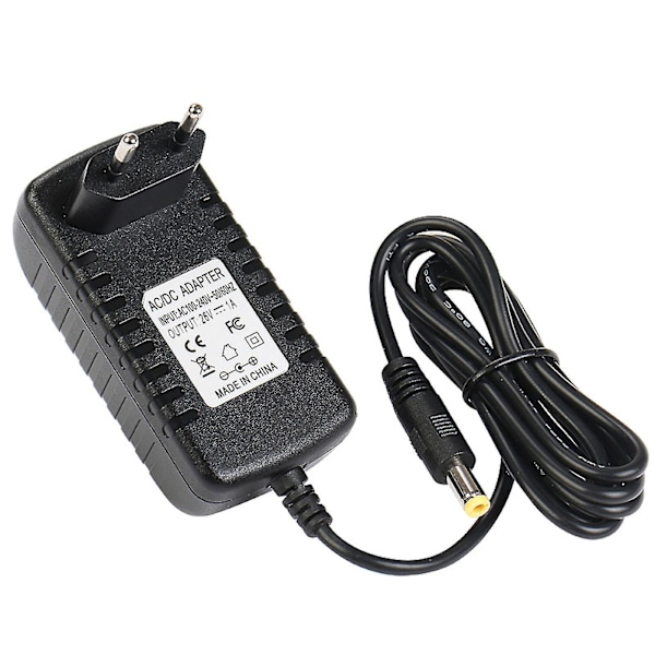 Universal 26V 1A Oplader Erstatning for 26V 450mA Strømadapter Massageapparat Strømkilde[HK] US