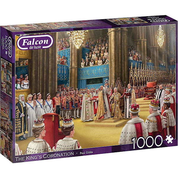 Falcon Deluxe Kongens Kroning Puslespill (1000 Brikker)[HK] 1000 Pieces
