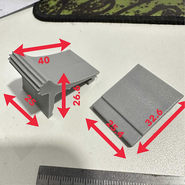 4 stk. Rv Markise Arm Slider Lås Stærk Støtte Passer Til Ae 8500 900 Markiser Rvs Campere[HK]