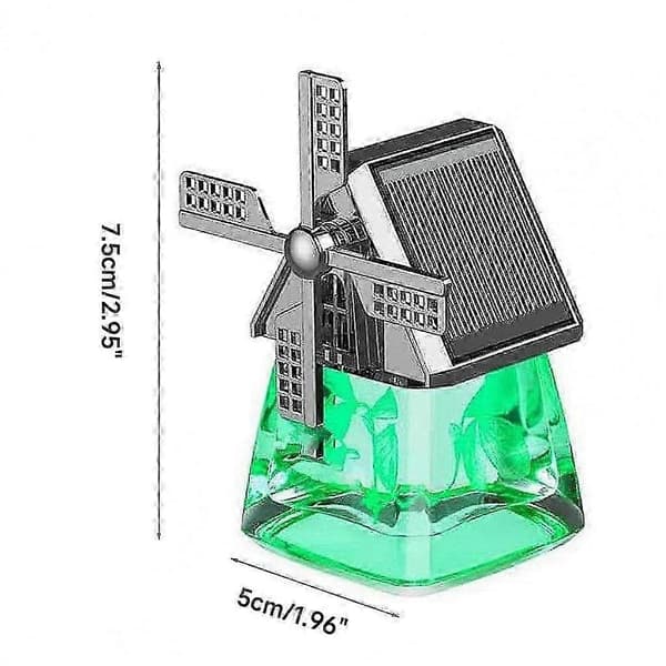 Aromaterapi Diffuser Luftfrisker Solenergi Roterende Æterisk Olie Diffuser[HK]