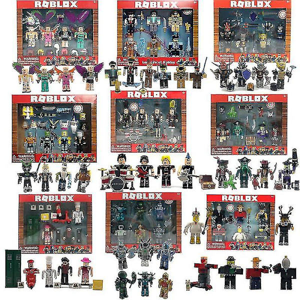 Roblox-figurer leksaker 7-8cm PVC actionfigurer barnsamling [HK] 4 Multicolor