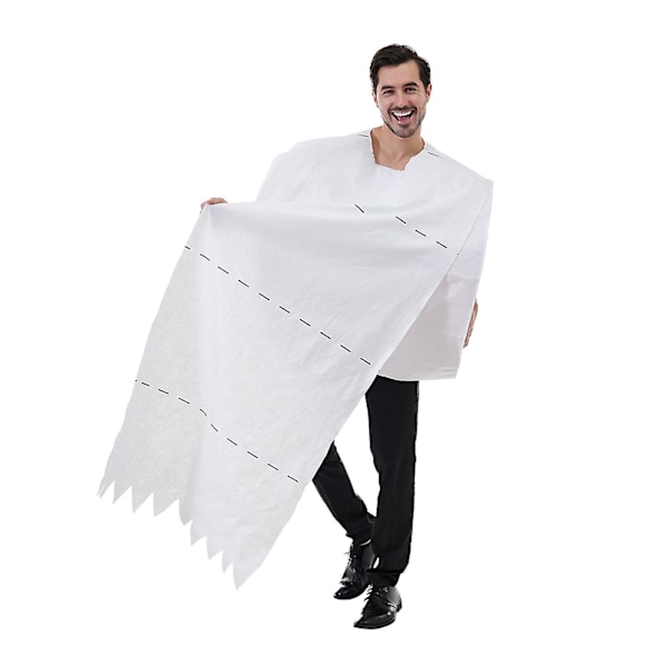 Toiletpapirrulle Voksen Halloween Kostume Sjovt Kostume Til Mænd Og Kvinder-SDR[HK]